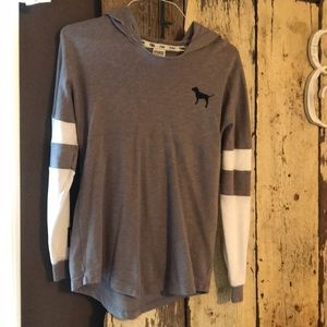 Brown PINK hoodie
